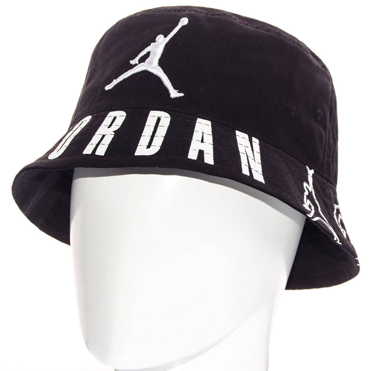 

Спортивная панама Джордан Jordan черного цвета мужская женская лето