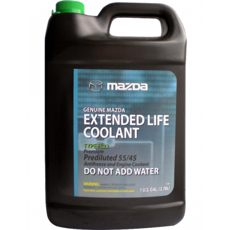 

Антифриз концентрат Mazda Long Life Coolant 3.78л Зеленый (000077508F20), Зелёный