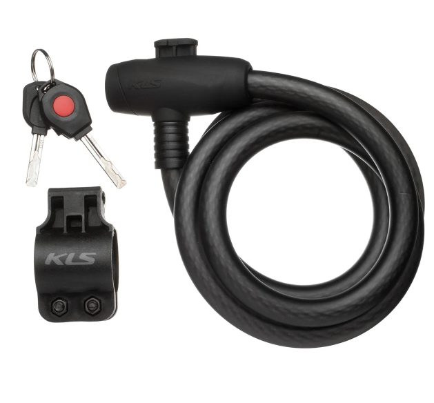 

Велозамок KLS Hardcoil 15х1200 Черный