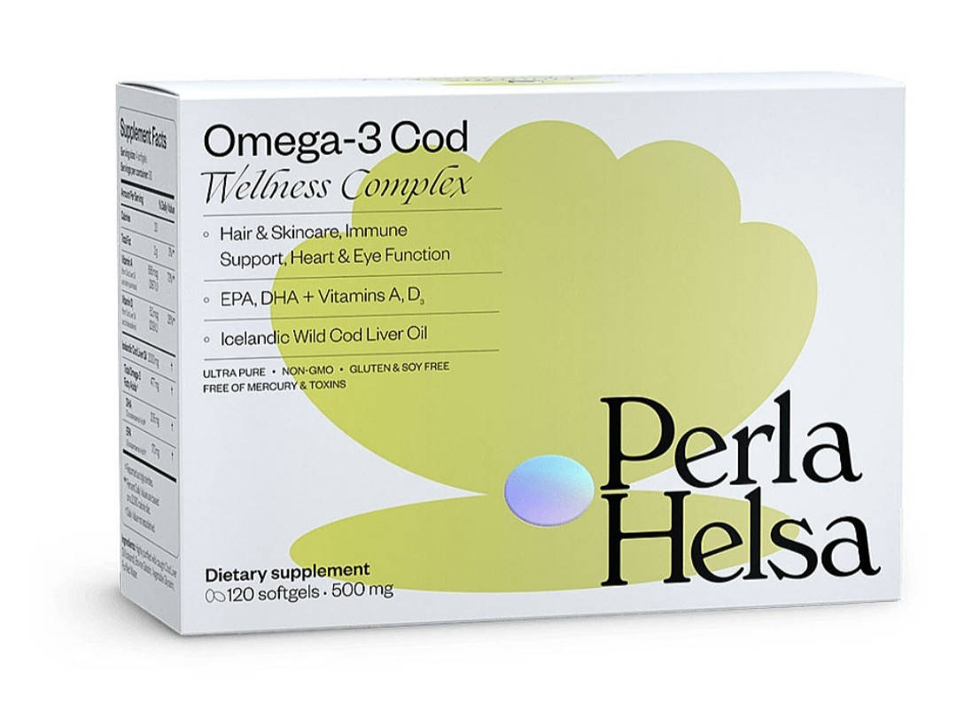 

Perla Helsa Omega-3 Cod ( Перла Хелса Омега-з куд) витамины омега 3 рыбий жир