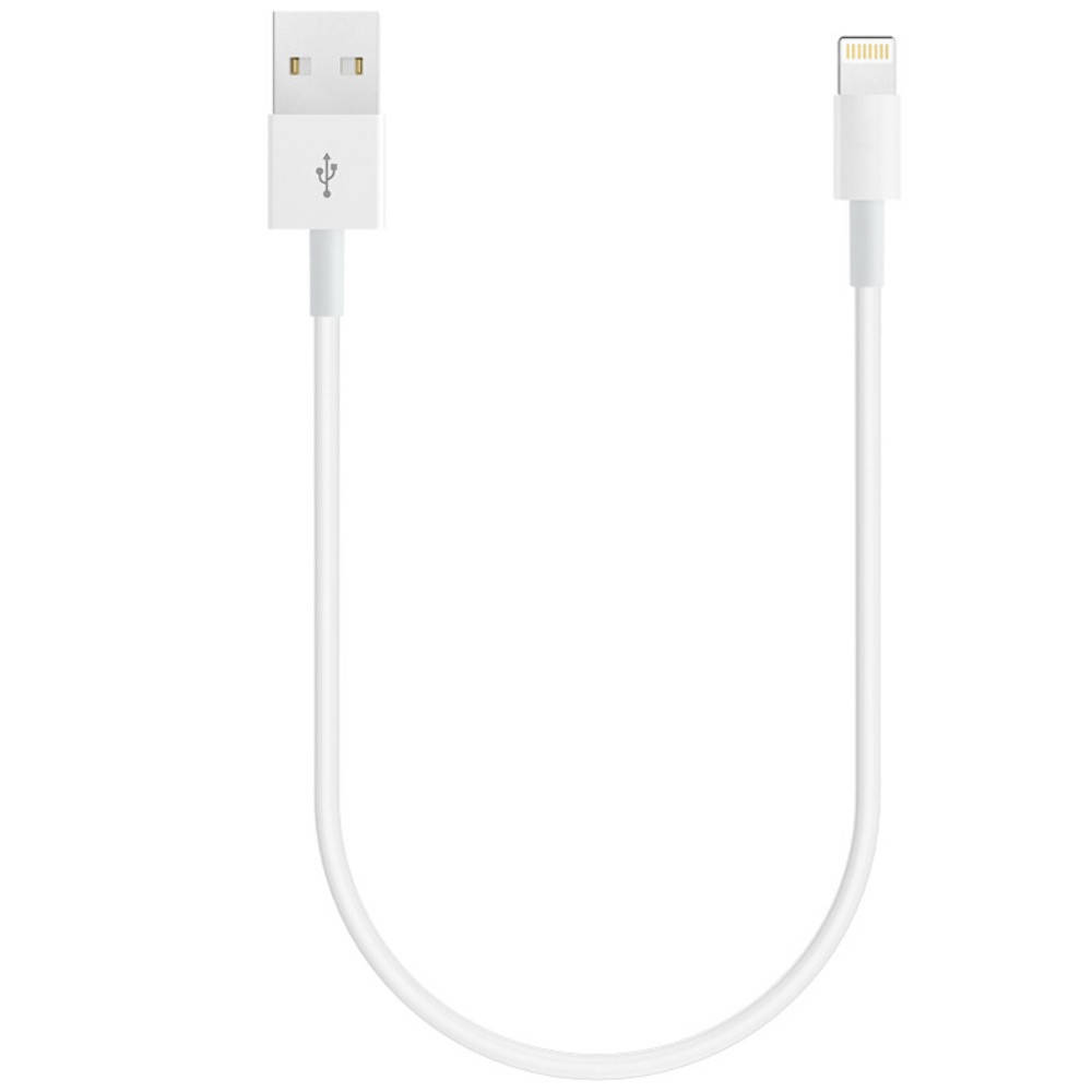 

USB кабель Lightining 0.3m белый