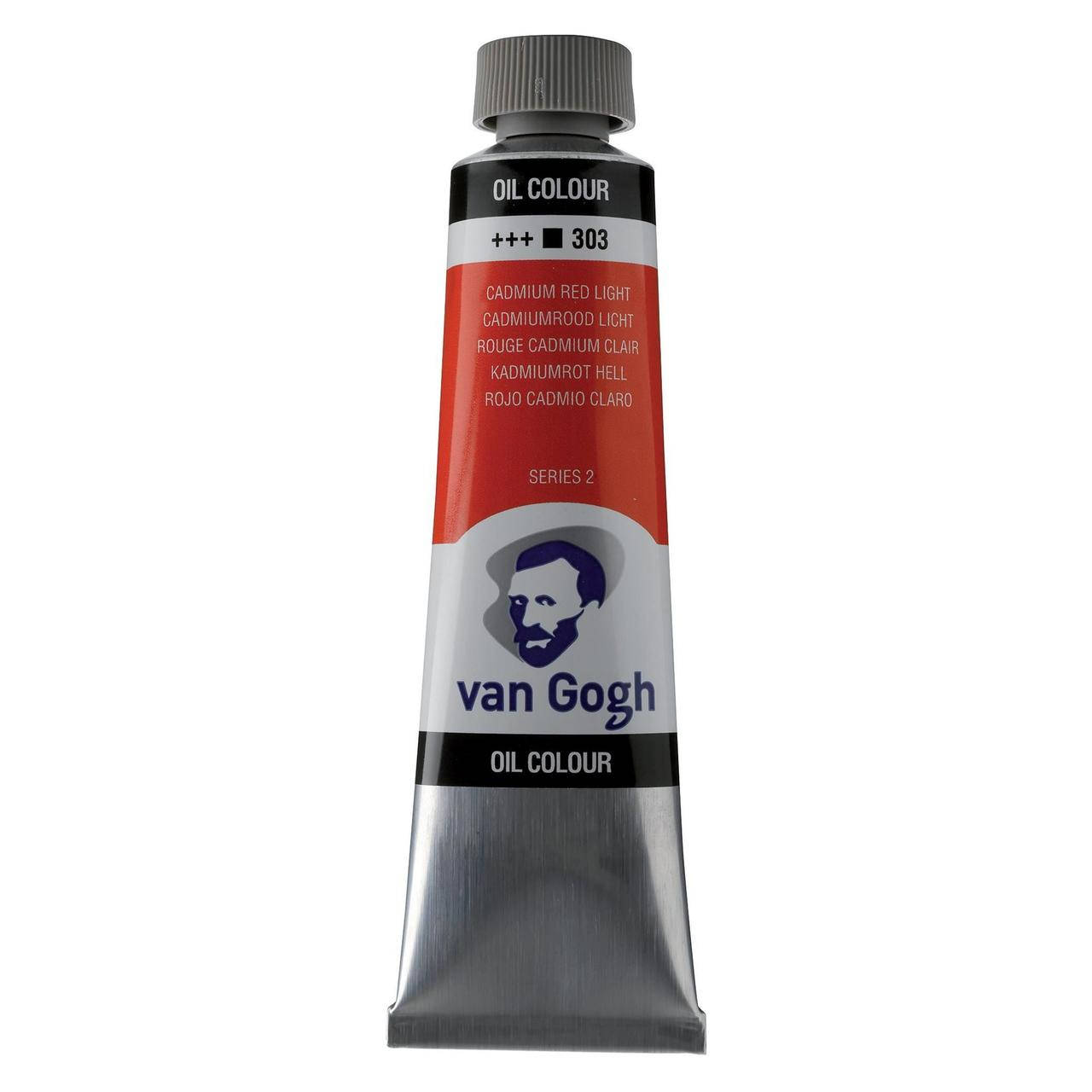 

Фарба олійна VAN GOGH, (303) Кадмій червоний світлий, 40 мл, Royal Talens