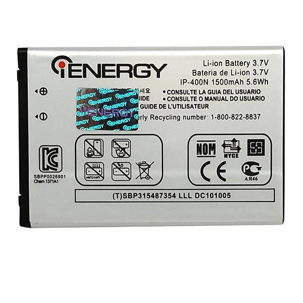 

Батарея LG GX300, IP-400N (1500 mAh) iENERGY (аккумулятор ЛЖ ГX300)