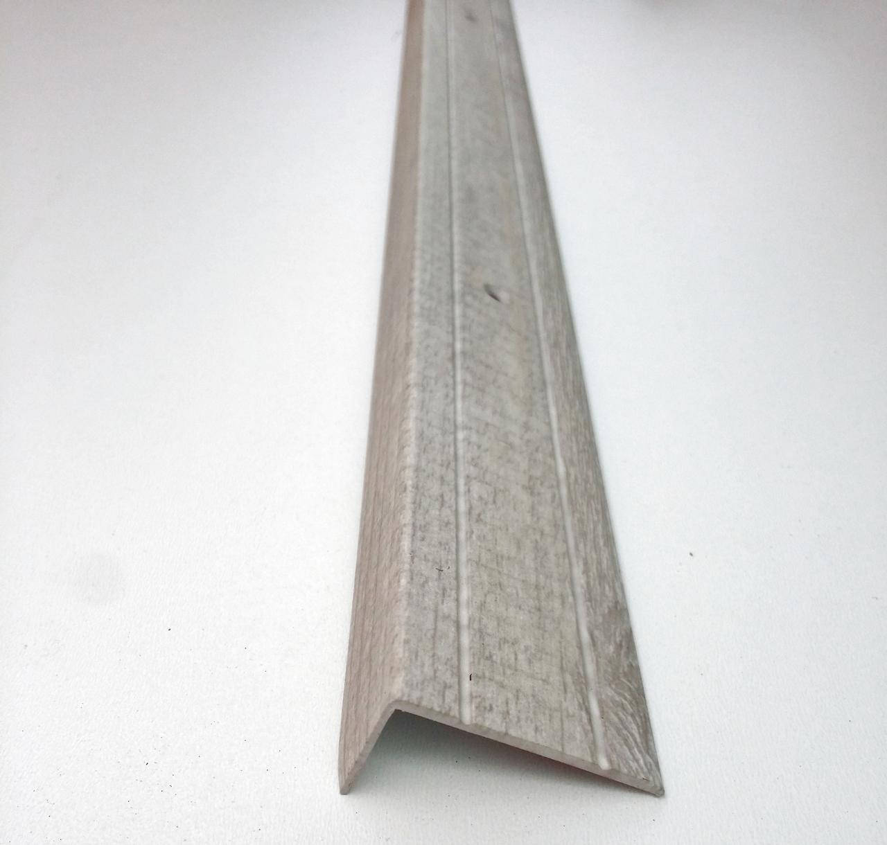 

Порожек для ступеней 40*20. УЛ 127 "под дерево" Дуб серый (краш), 2.7 м