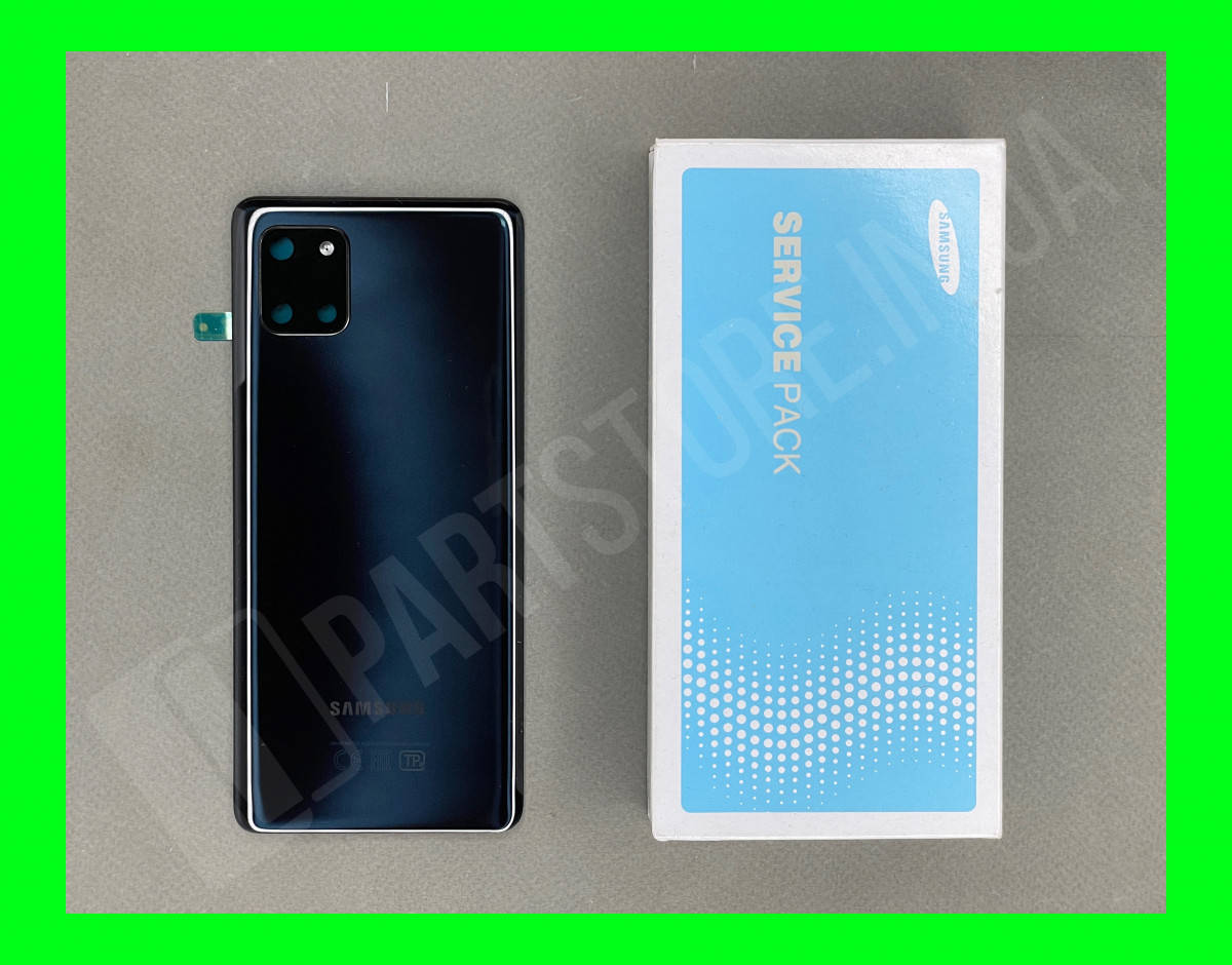 

Крышка Samsung N770 Aura Black Note 10 Lite (GH82-21972A) сервисный оригинал, Черный