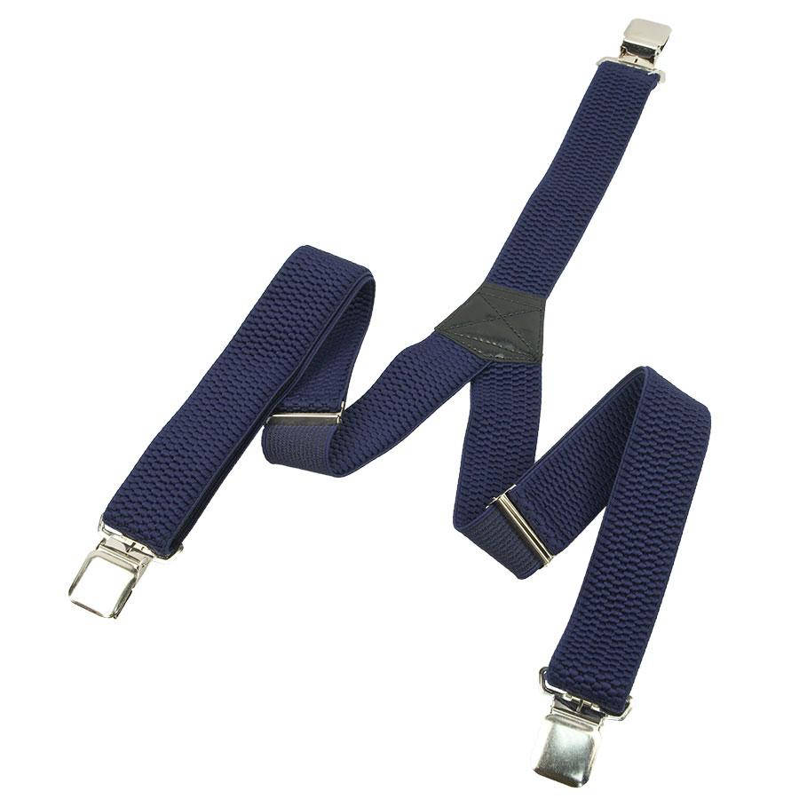 

Темно-синие широкие мужские подтяжки Top Gal 40-Y dark-blue