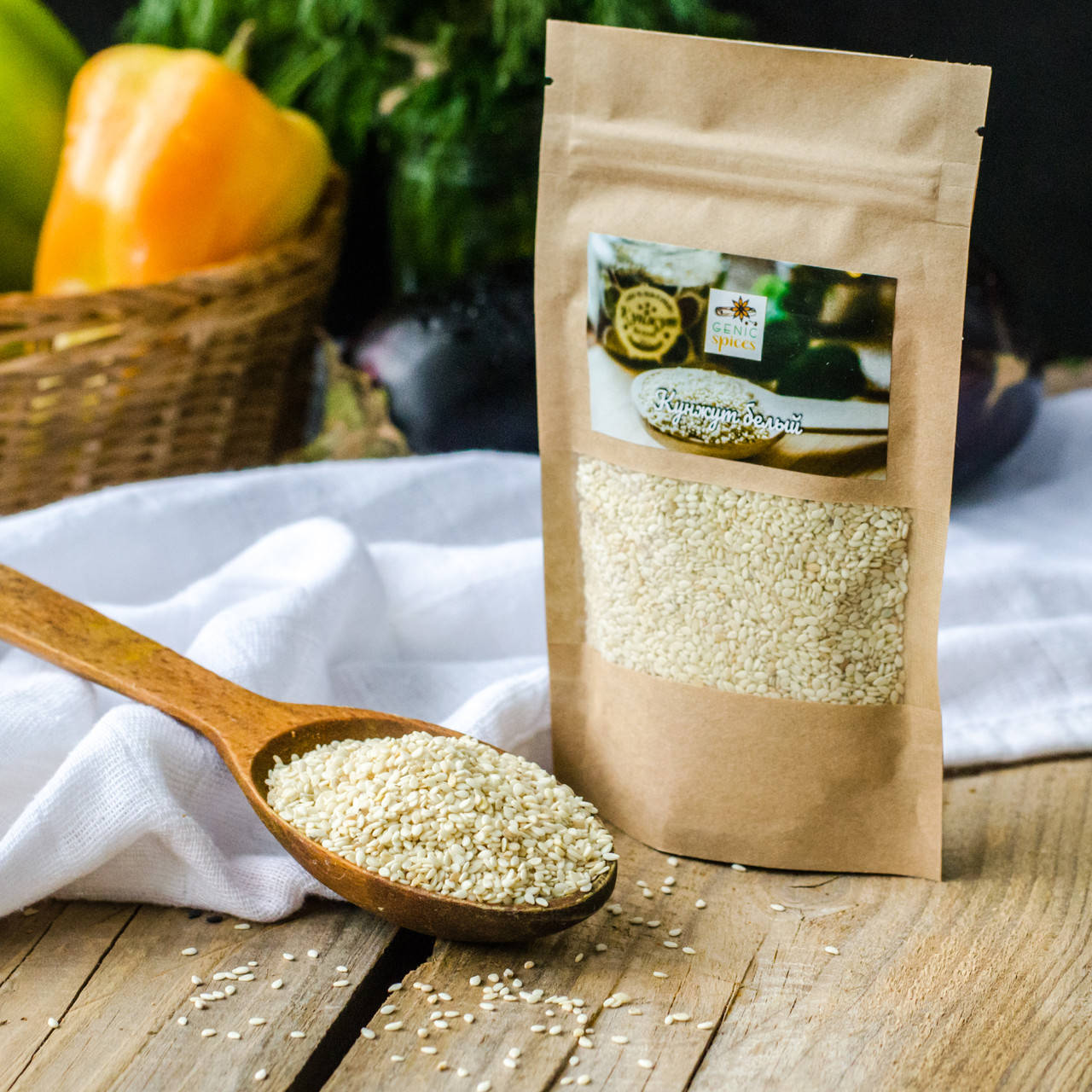 

Кунжут белый 50 грамм