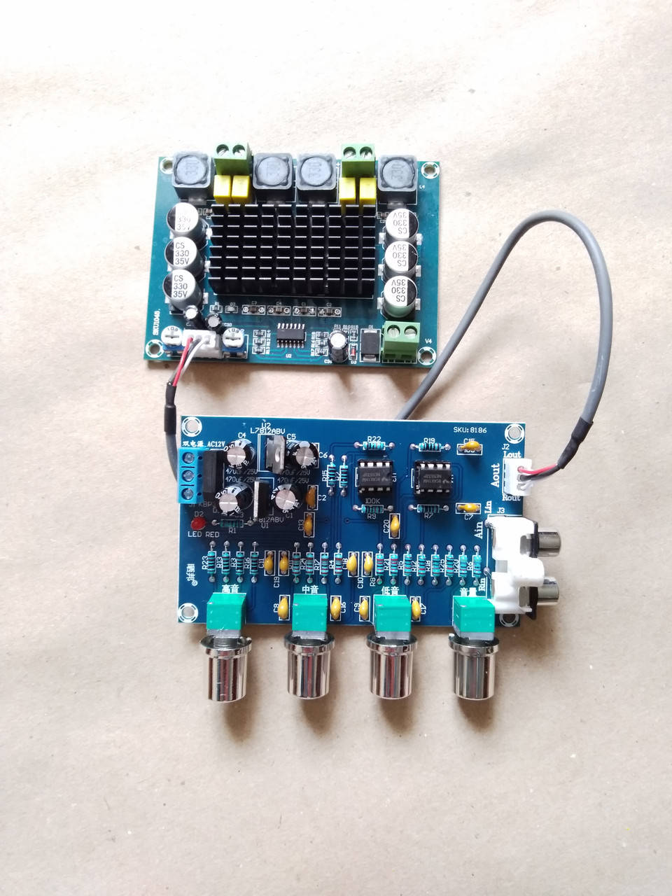 

Комплект цифровой усилитель TPA3116D2 + цифровой предусилитель NE5532