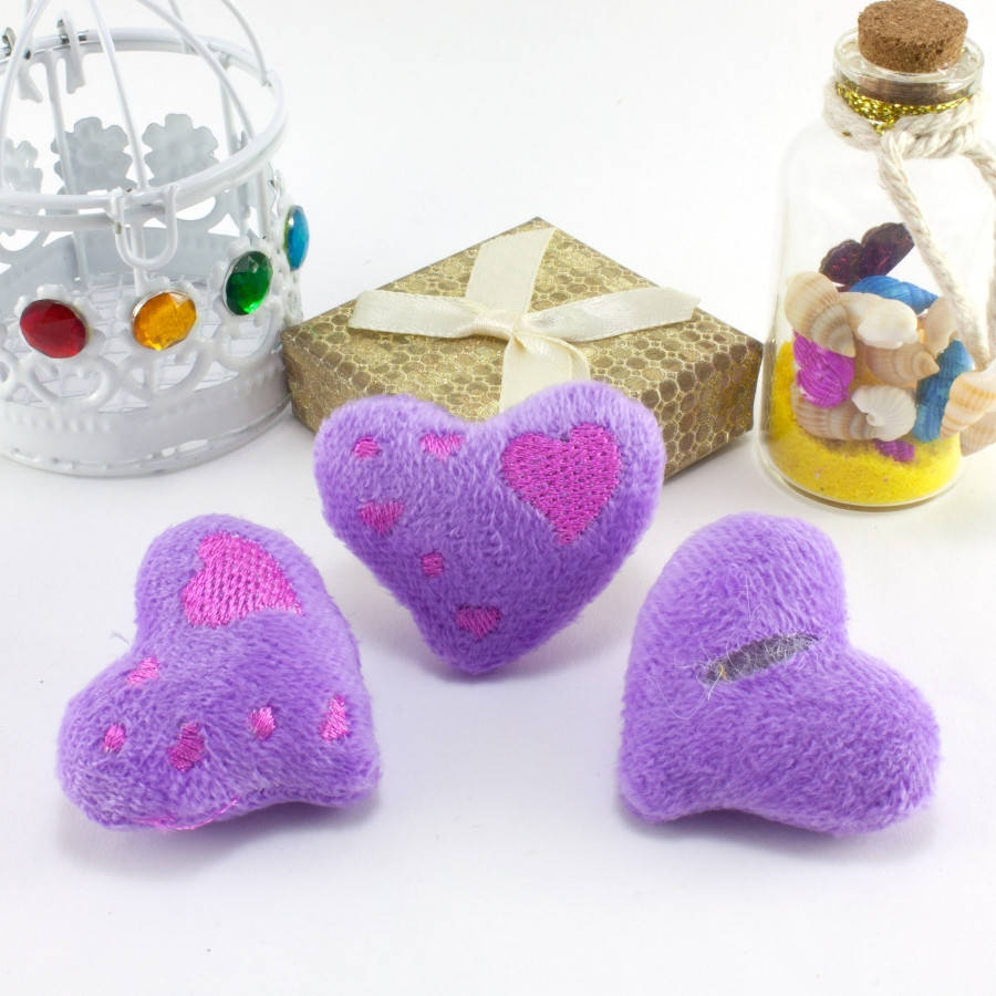 

Плюшевая заготовка-игрушка 45х40 Сердечко