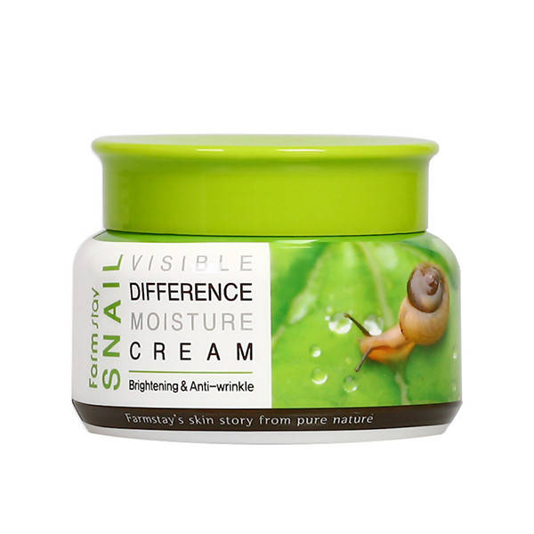 

Увлажняющий крем для лица с улиточной слизью Farmstay Visible Difference Moisture Cream Snail 100 мл