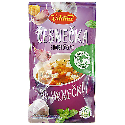 

Суп у кружці Вітана часниковий Vitana cesnecka 17g 50шт/ящ (Код : 00-00011735)