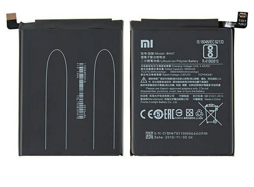 

Батарея Xiaomi Mi A2 Lite / BN47 Original