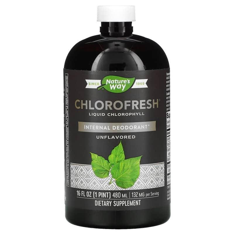 

CHLOROFRESH Жидкий хлорофилл (132 мг, 473 мл)
