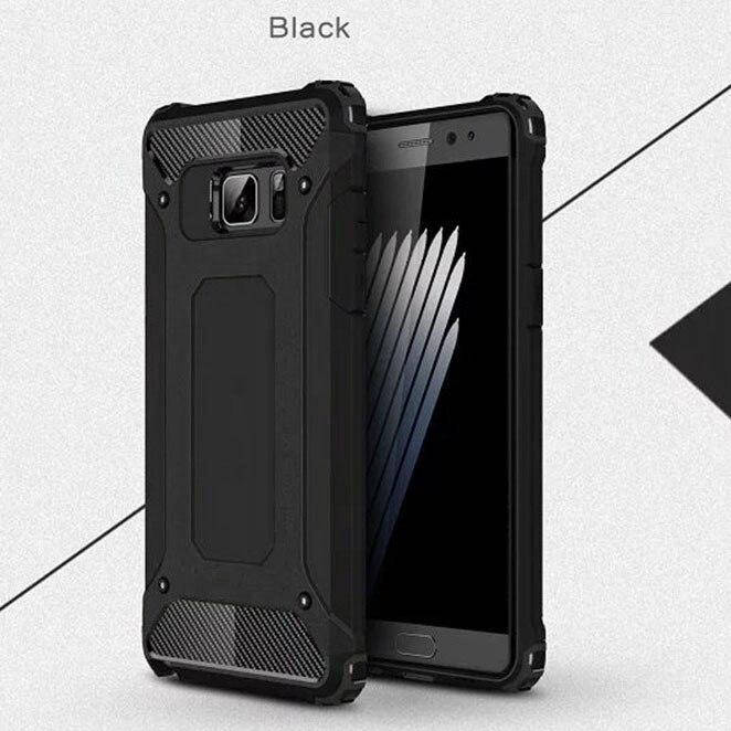 

Противоударный чехол для Samsung Galaxy S7 ударопрочный бампер Defender series, Черный