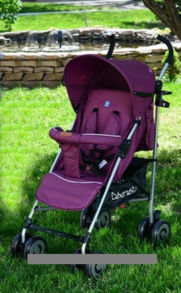 

Коляска детская прогулочная M 3459-1 бордовая, Бордовый