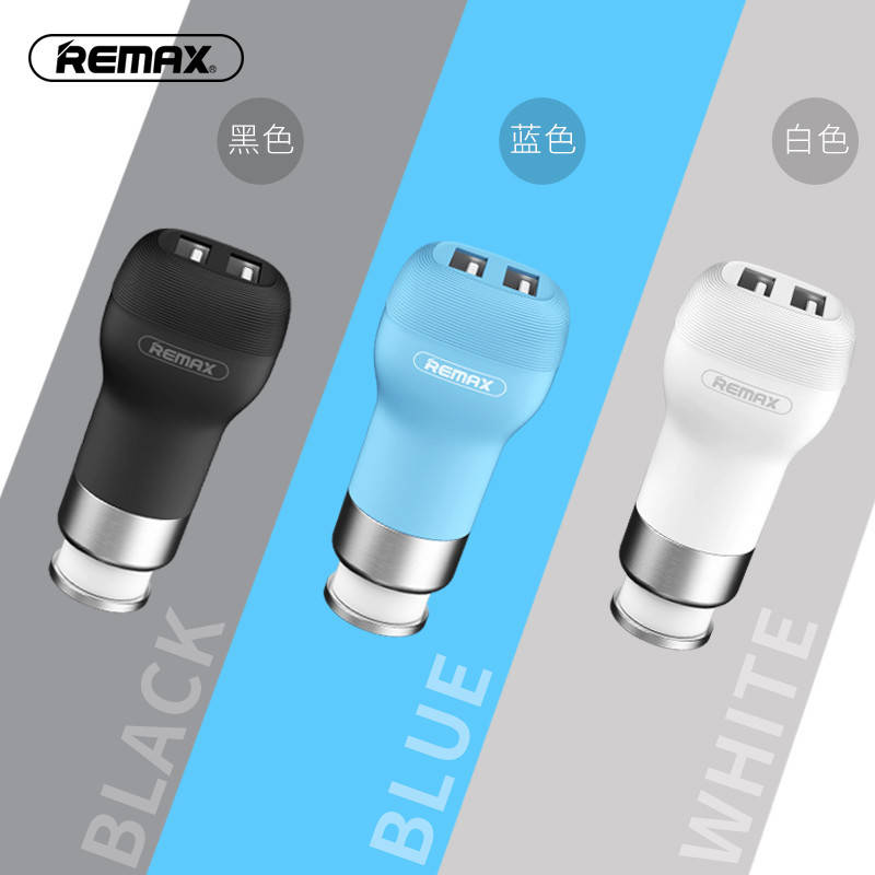 

Автомобильная зарядка REMAX Flinc Series на 2 USB (2.4A) RCC207 чёрный