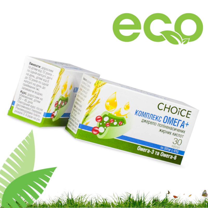 

Омега - источник омега 3 и омега 6 CHOICE (Чойс)