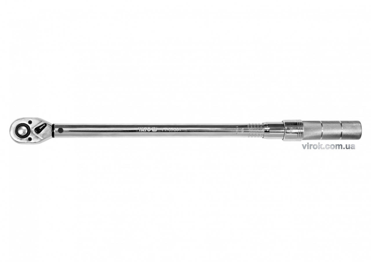 

Ключ динамометрический YATO 1/2" 65-335 Нм 518-540 мм YT-07601