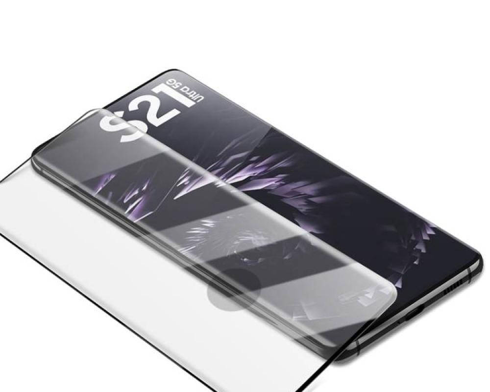 

Защитное стекло Samsung Galaxy S21 Ultra 3D Black Full Glue (Mocolo 0.33mm), Черный