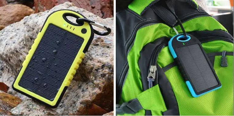 

Power Bank SAFE 30000 mAh с солнечной панелью