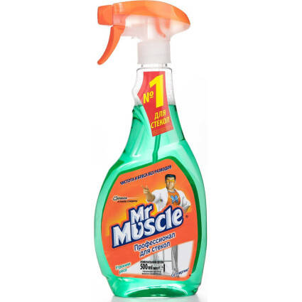 

Средство для мытья для окон курок Мистер Мускул