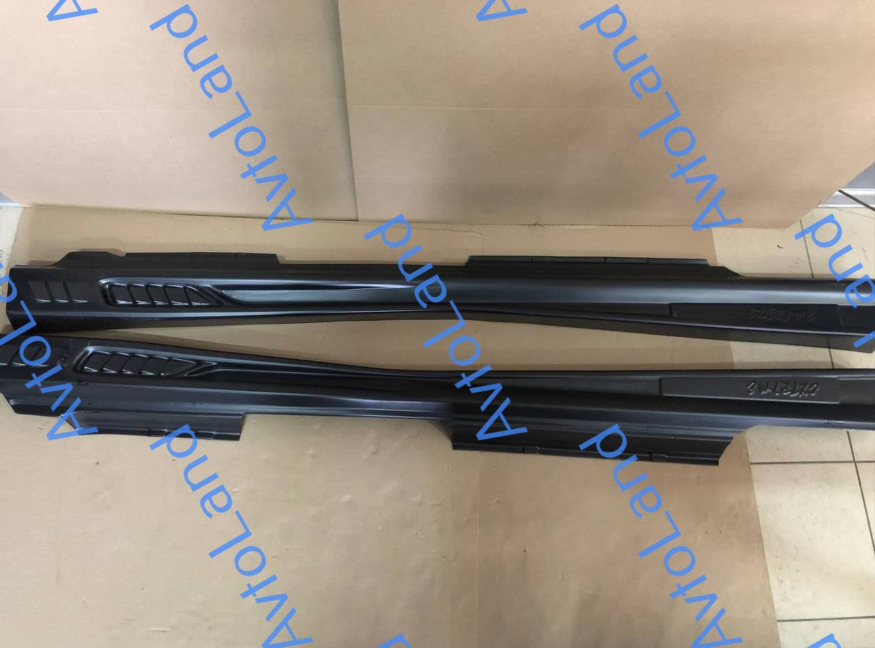 

Накладки на пороги Daewoo Lanos Extrime (под покраску)