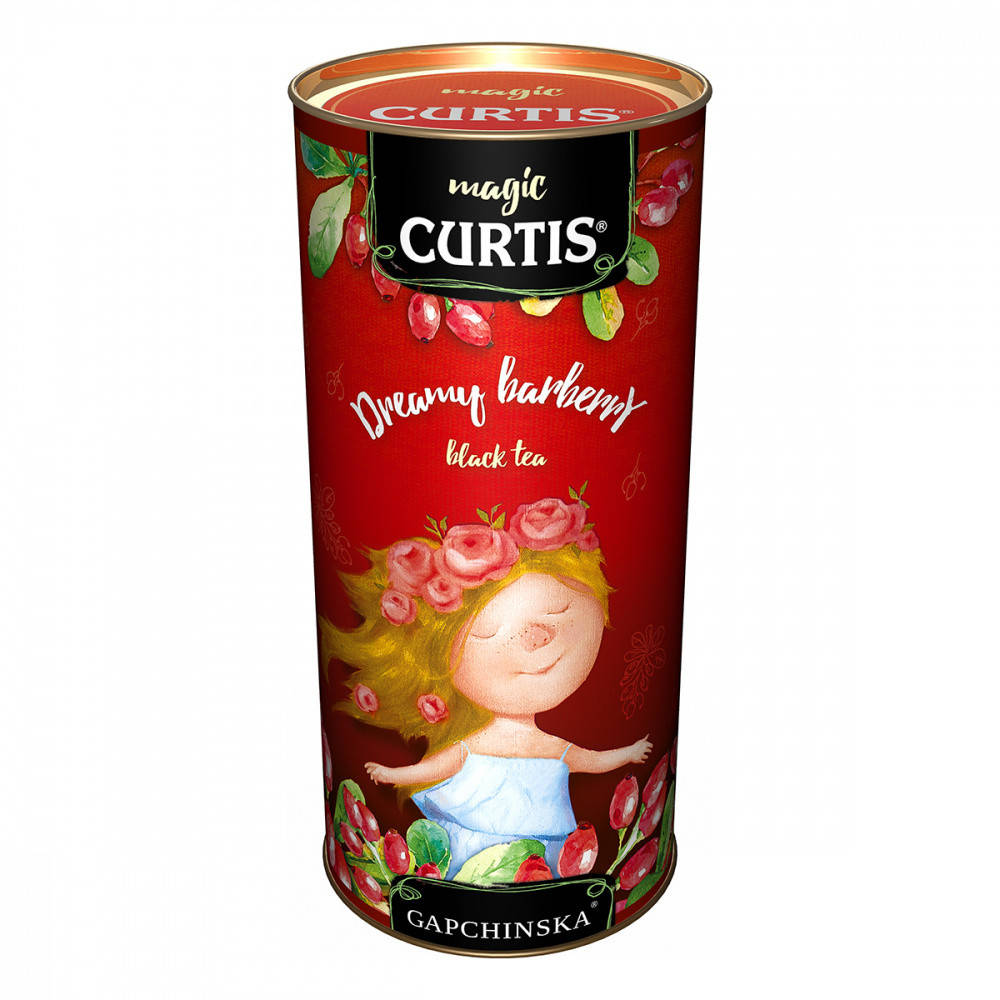 

Черный чай с барбарисом и каркаде Curtis Dreamy Barberry 80 грамм