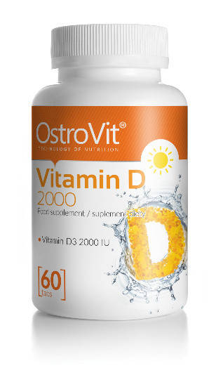 

OstroVit Vitamin D 2000 60 tab