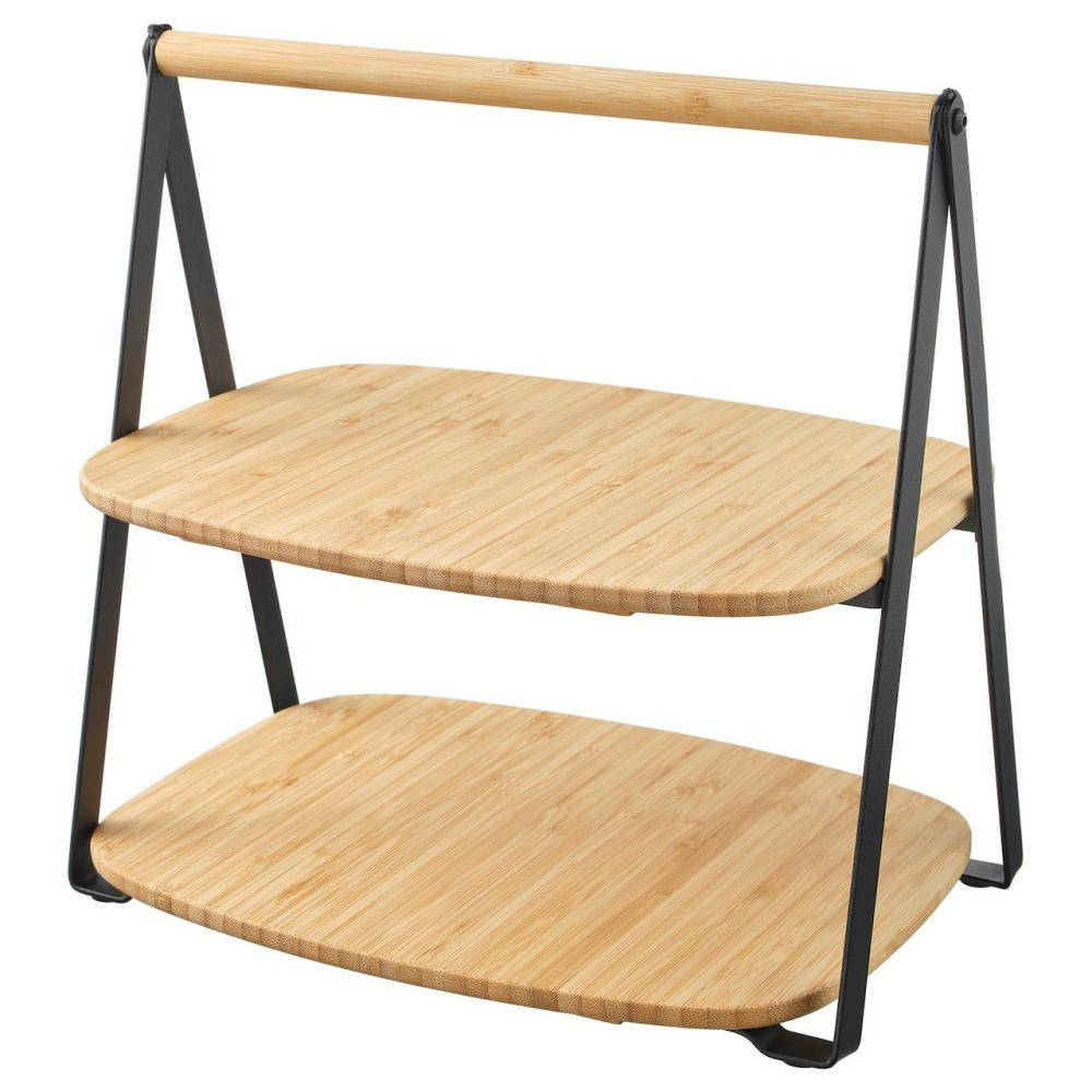 

Поднос сервировочный ikea FULLSPÄCKAD 28х20 см, Черный