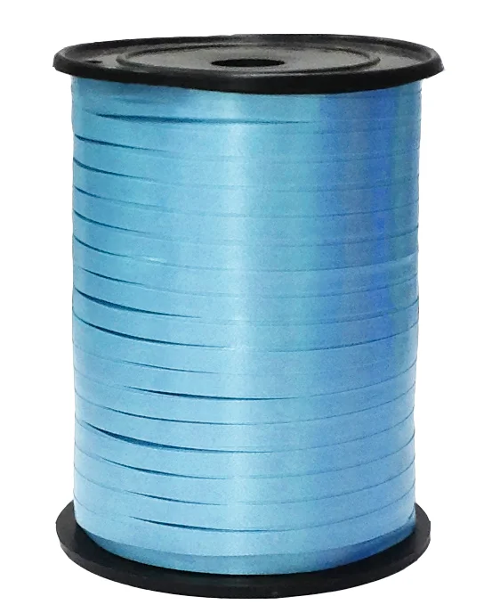 

Лента для шаров голубая, 5мм*300м, Разные цвета