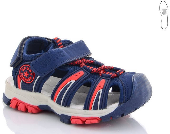 

Босоножки для мальчика Sport Fashion Син//крас 27 р-р 16,2 см, Синий