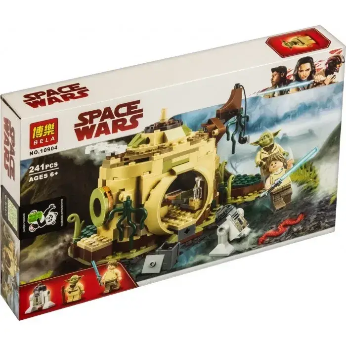 

Конструктор Star Space 10904 Хижина Йоды Star Wars Звёздные войны 241 дет