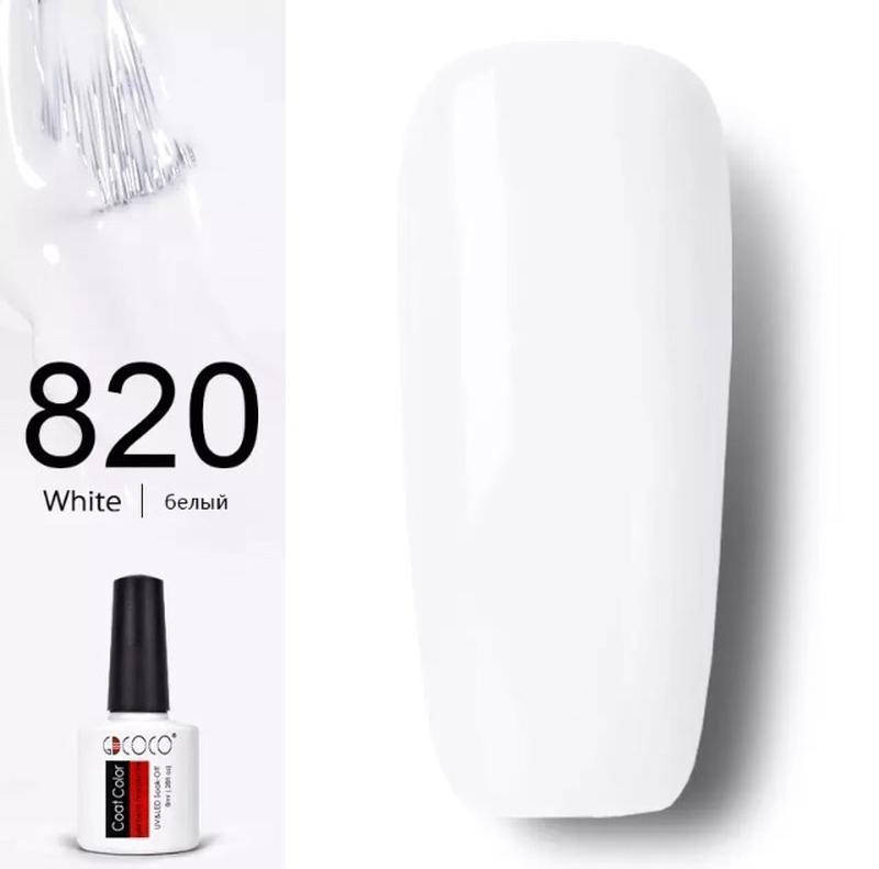 

Гель лак Gdcoco N820 (белый)