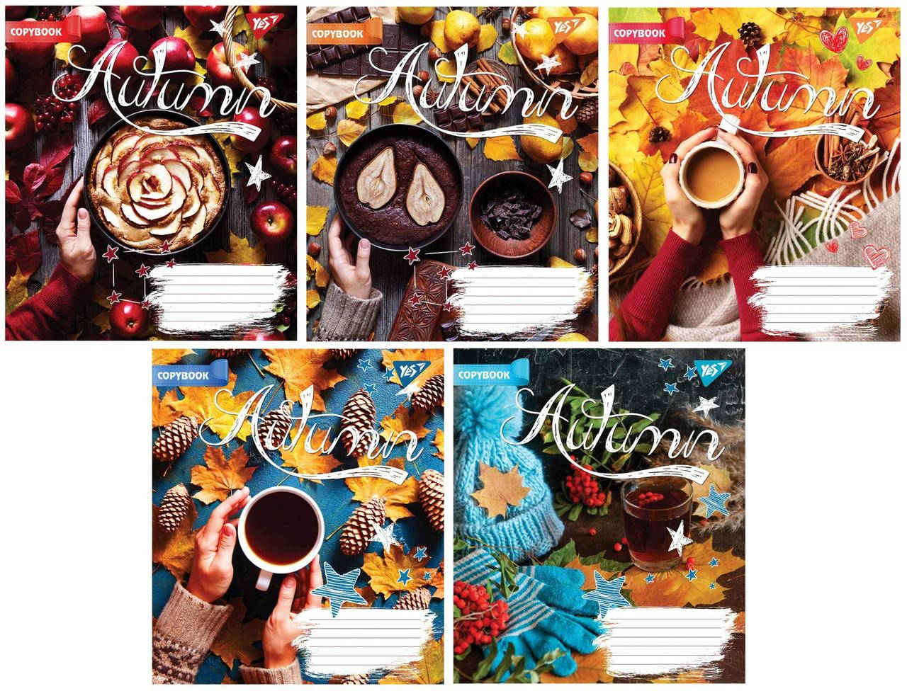 

Тетрадь 96 листов клетка "YES" / AUTUMN
