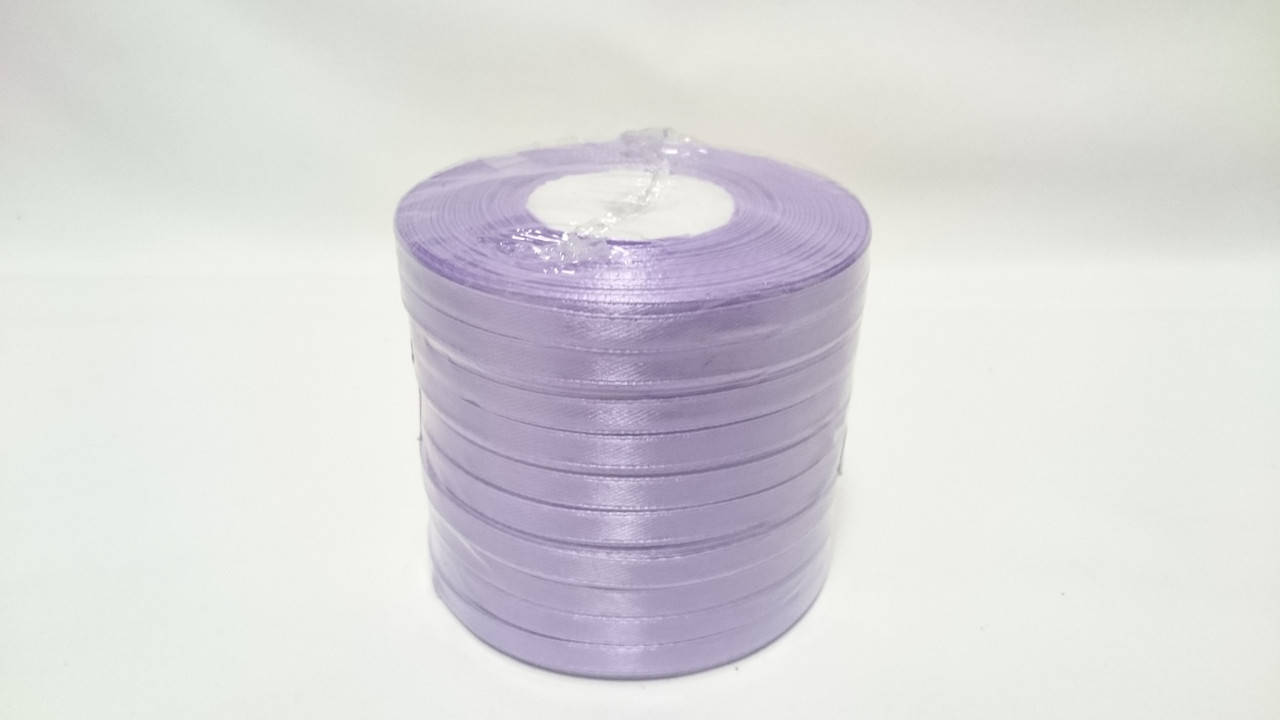 

Лента атласная 0,5см / 33метра лавандовая