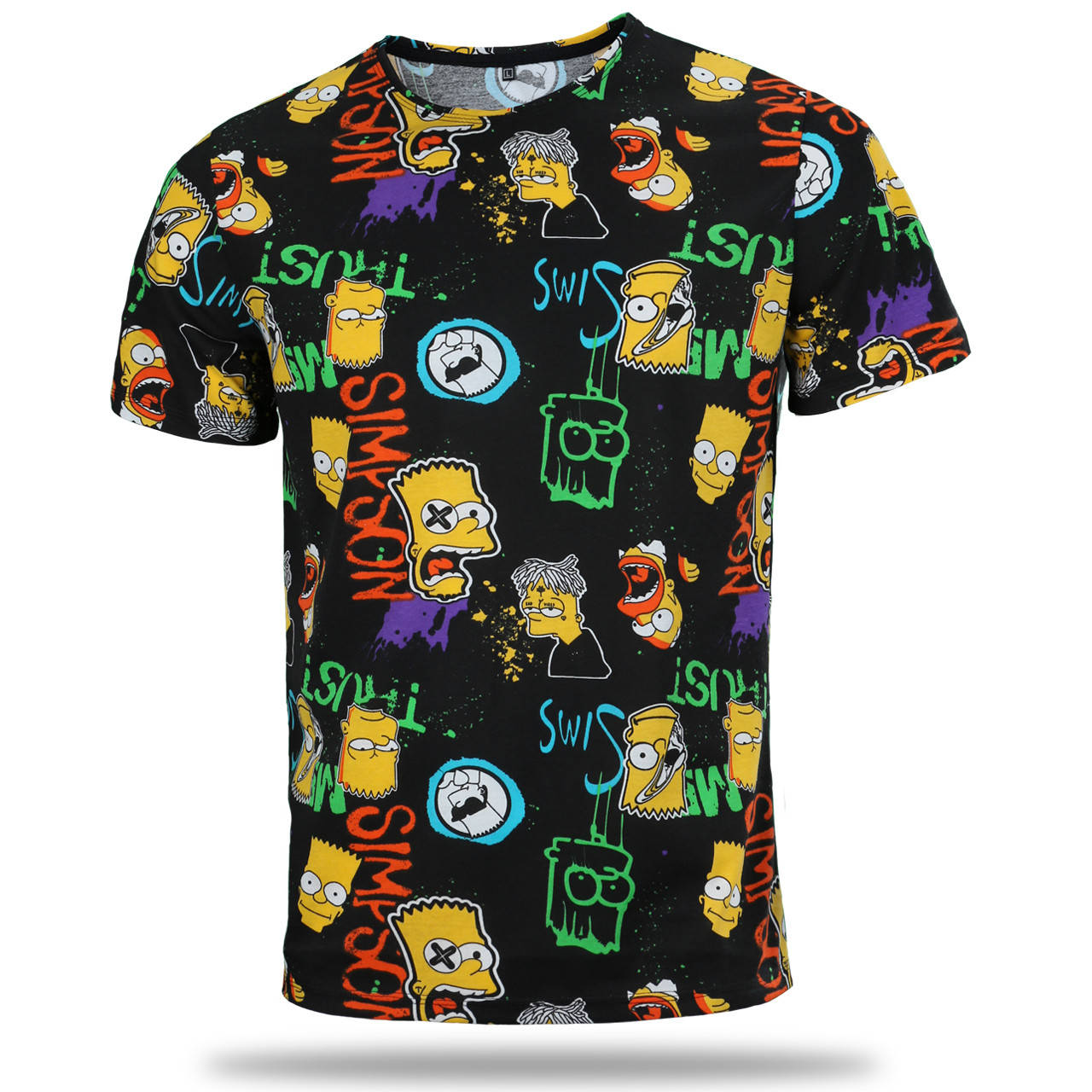 

Футболка черная HOPE с рис Simpson BLK XL(Р) 22-801-020