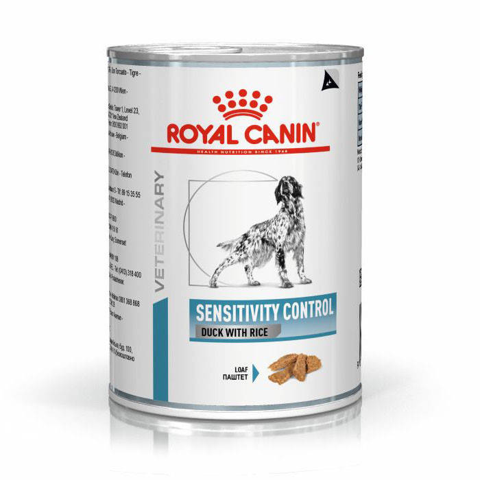 

Royal Canin SENSITIVITY CONTROL with DUCK лечебный влажный корм для собак при пищевой аллергии (с уткой)