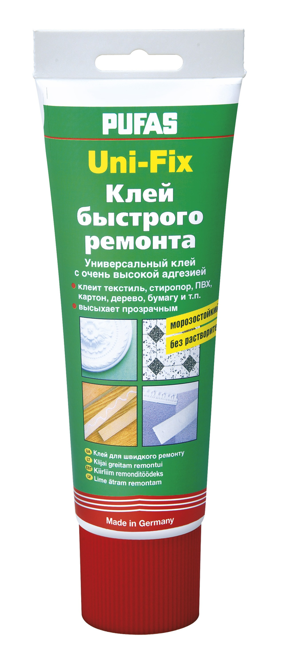 

Клей для швов и быстрого ремонта Pufas Uni-Fix 250 г