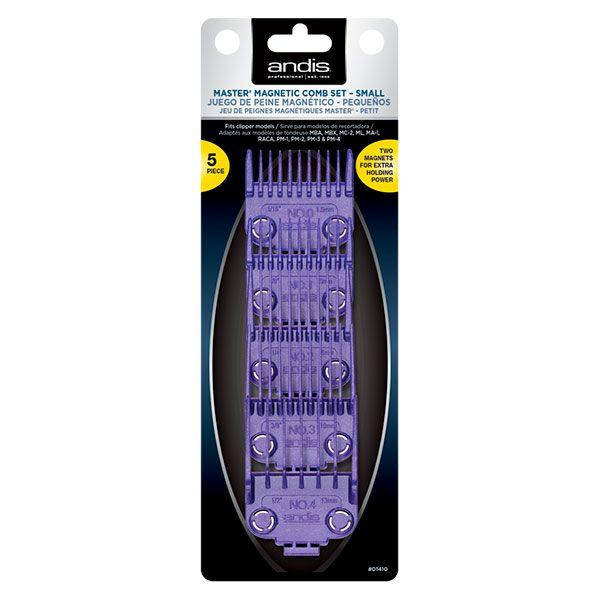 

Насадки для стрижки на магнитах Andis Master Dual Magnet small 5 шт