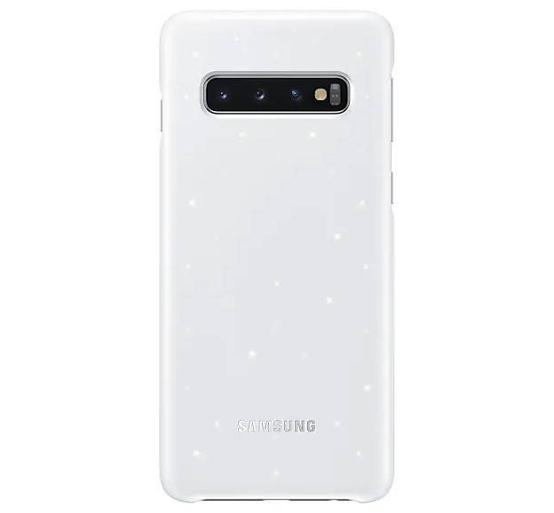 

Чехол Samsung Led Back Cover white для Galaxy S10 Plus SM-G975, Белый