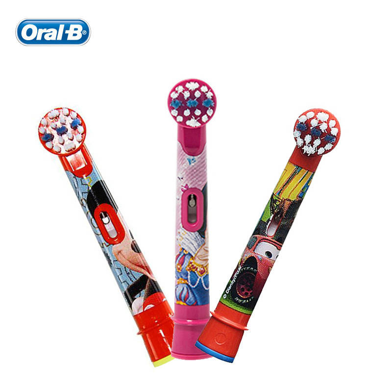 

Насадки для детских зубных щеток Oral-B Stages Power (3шт. разные)