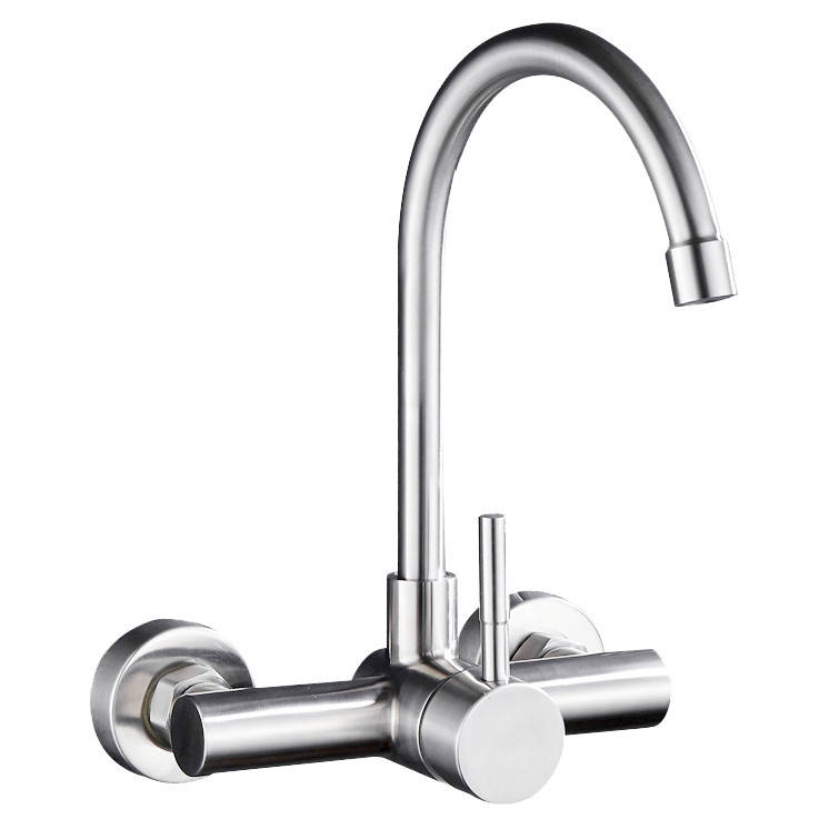 

Смеситель для кухни настенный из нержавеющей стали AISI 304 Germece H3008C (KT13)