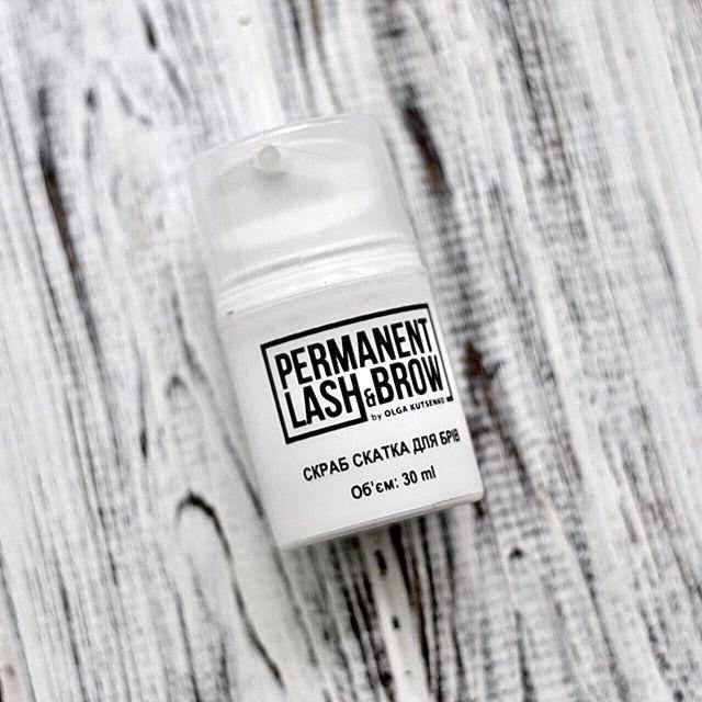 

Скраб-скатка для бровей Permanent Lash&Brow, 30 мл