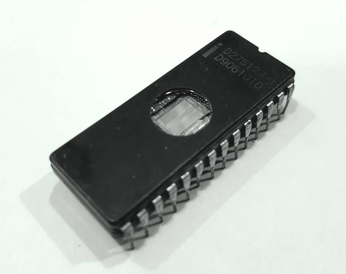 

D27C512 (AT27C512R-70PU) DIP28 EPROM 512Kb УФ (Organisation: 64 k x 8 )