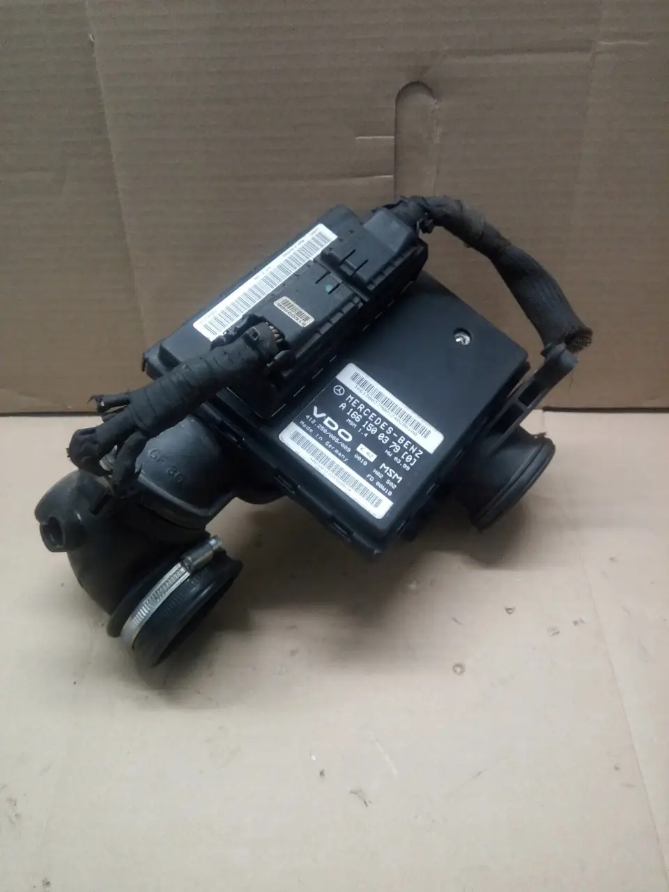 

Блок управления двигателем ЕБУ MERCEDES AKLASA W168 A1661500379 под заказ 2-4 дн