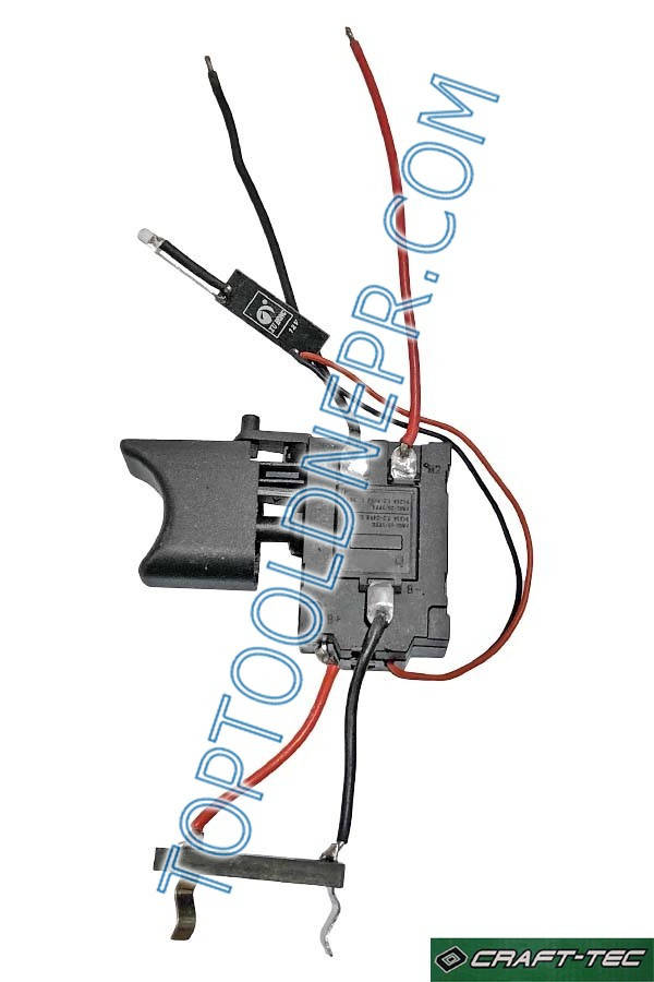 

Кнопка для аккумуляторного шуруповёрта Craft-tec PXCD 12-2-Li