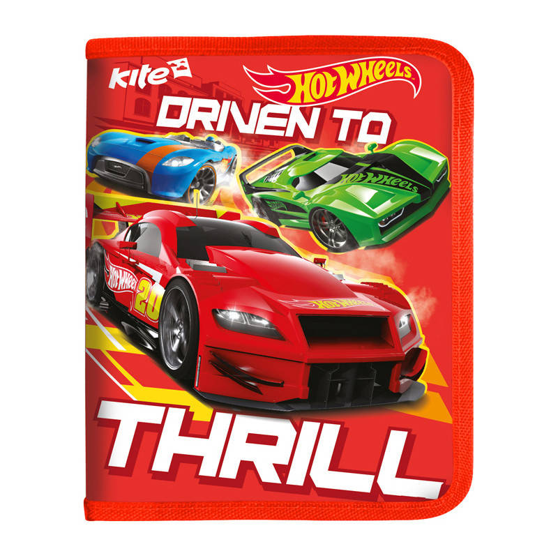 

Папка на молнии для тетрадей Kite Hot Wheels B5 HW17-203
