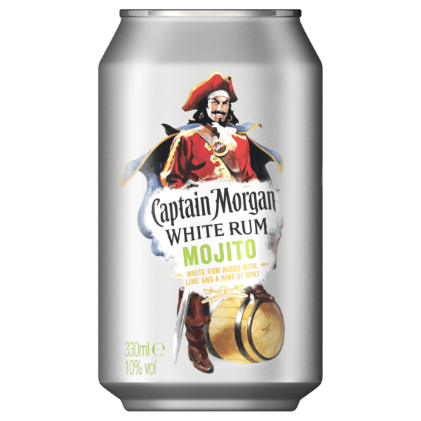 

Captain Morgan White Rum Mojito 330 ml