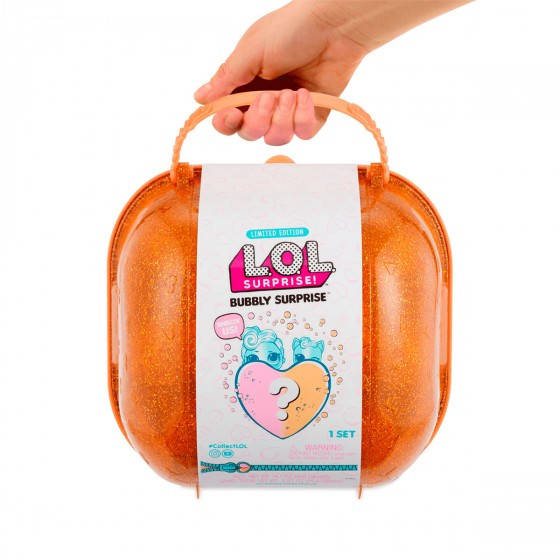 

Набор Кукла L. O. L. ЛОЛ Bubbly Surprise Чемодан Сердце сюрприз кукла и питомец