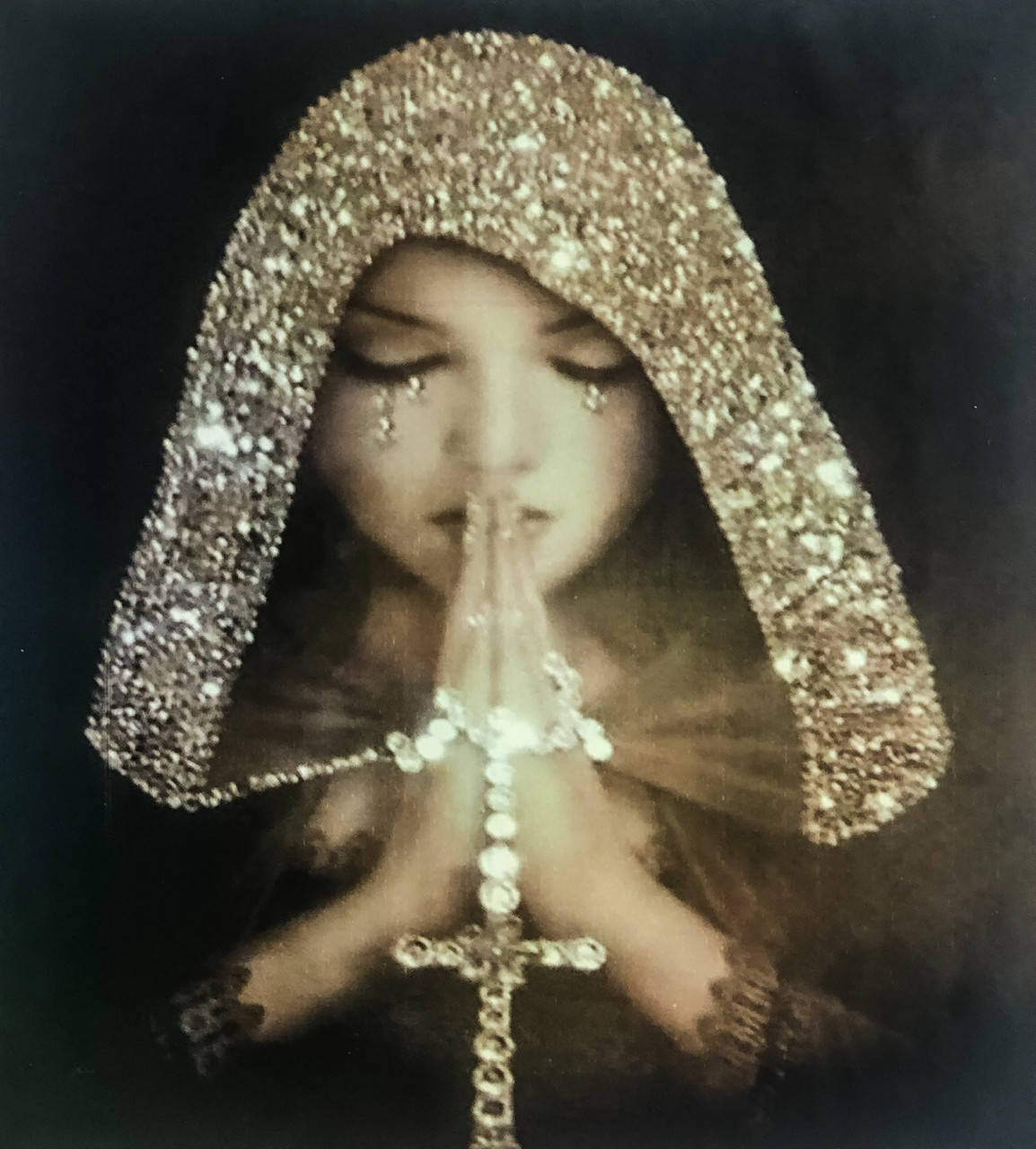 

Алмазная Мозаика на подрамнике . Набор алмазной вышивки на подрамнике "Молитва". Размер 30*40 см.